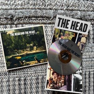 The Head and The Heart Album CD signs of light with poster very good y2k